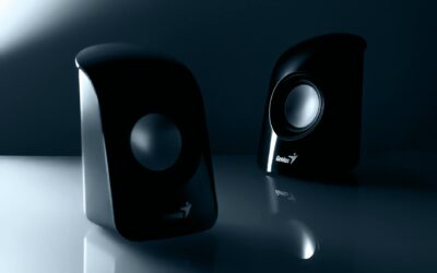 genius black multimedia speaker